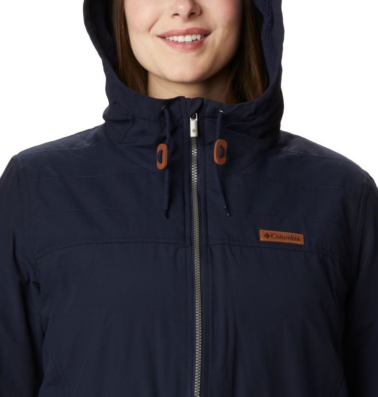 Women's Columbia Chatfield Hill Jackets Navy | Plus Size CA-F1503